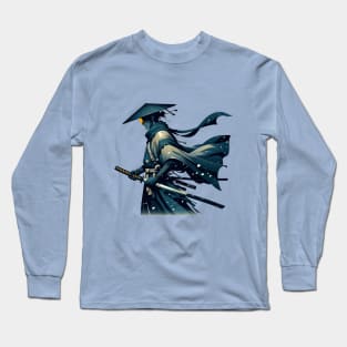 Blue Eye Samurai Vintage Style Long Sleeve T-Shirt